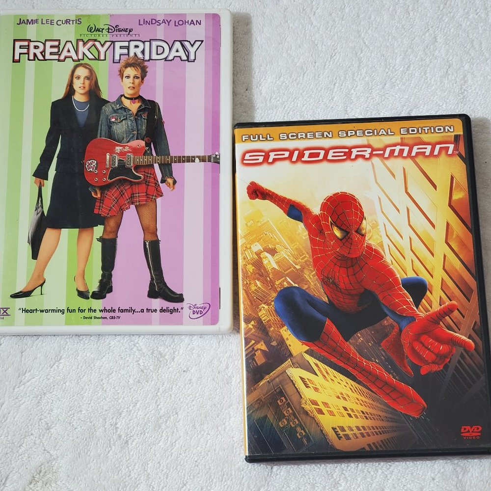 Vintage Set Of 2 Kids DVD Movies